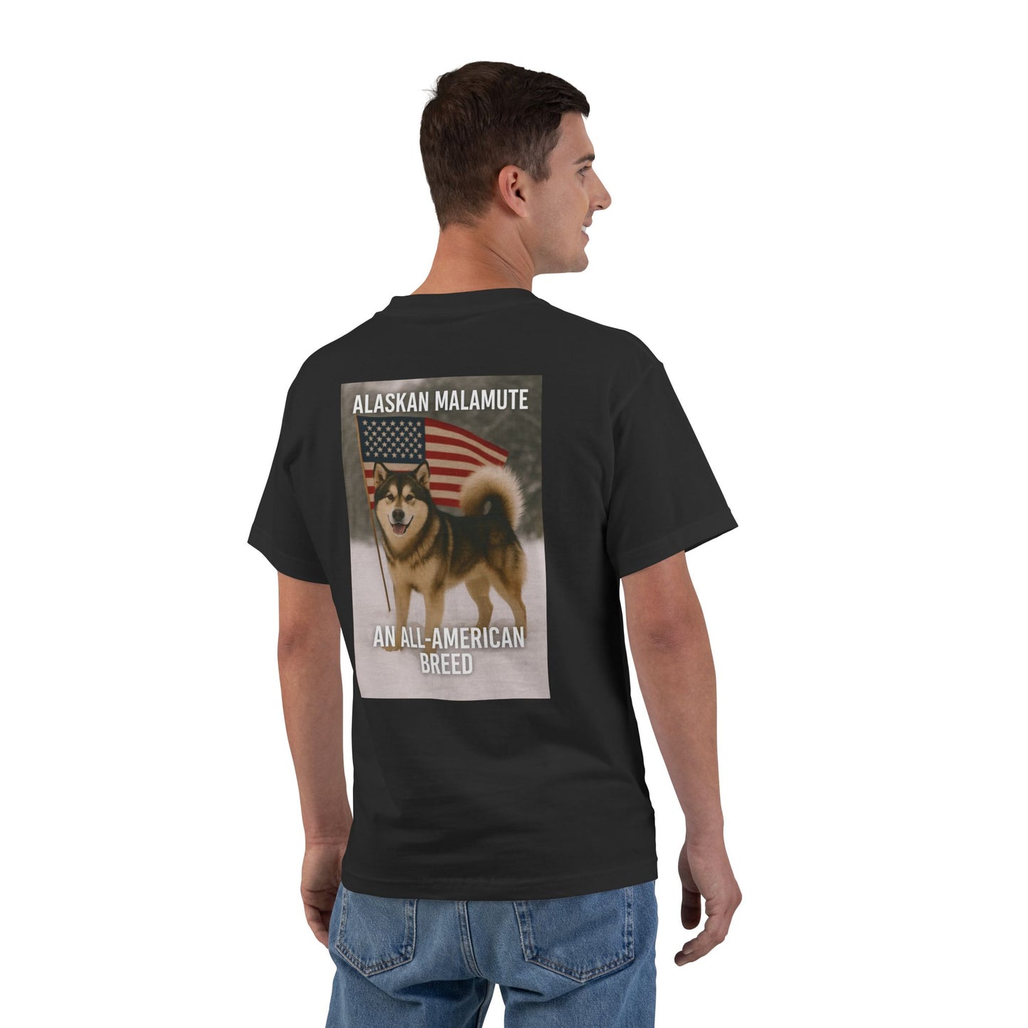 All-American Breed Men's Short-Sleeve Crewneck Tee