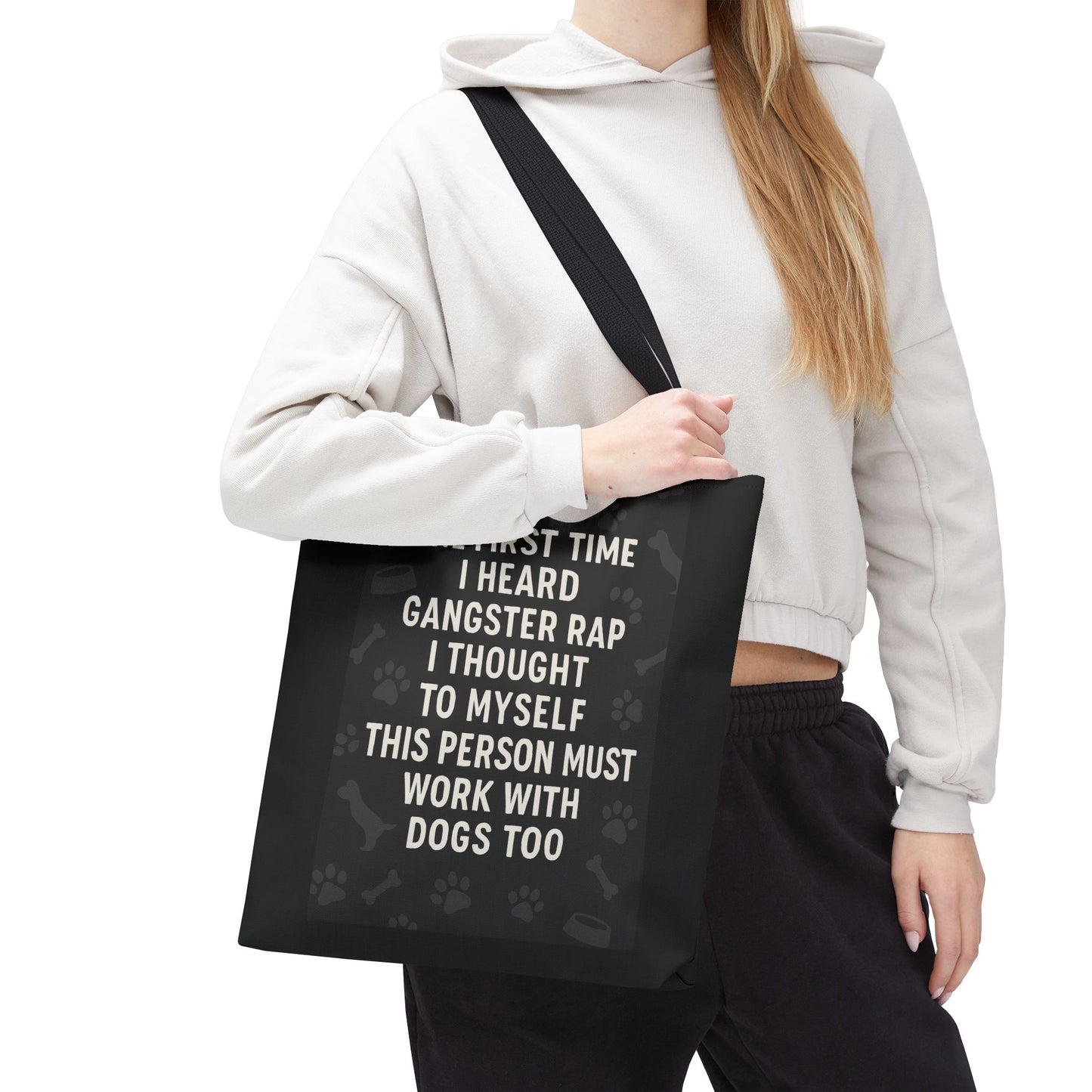 Gangster Rap Tote Bag