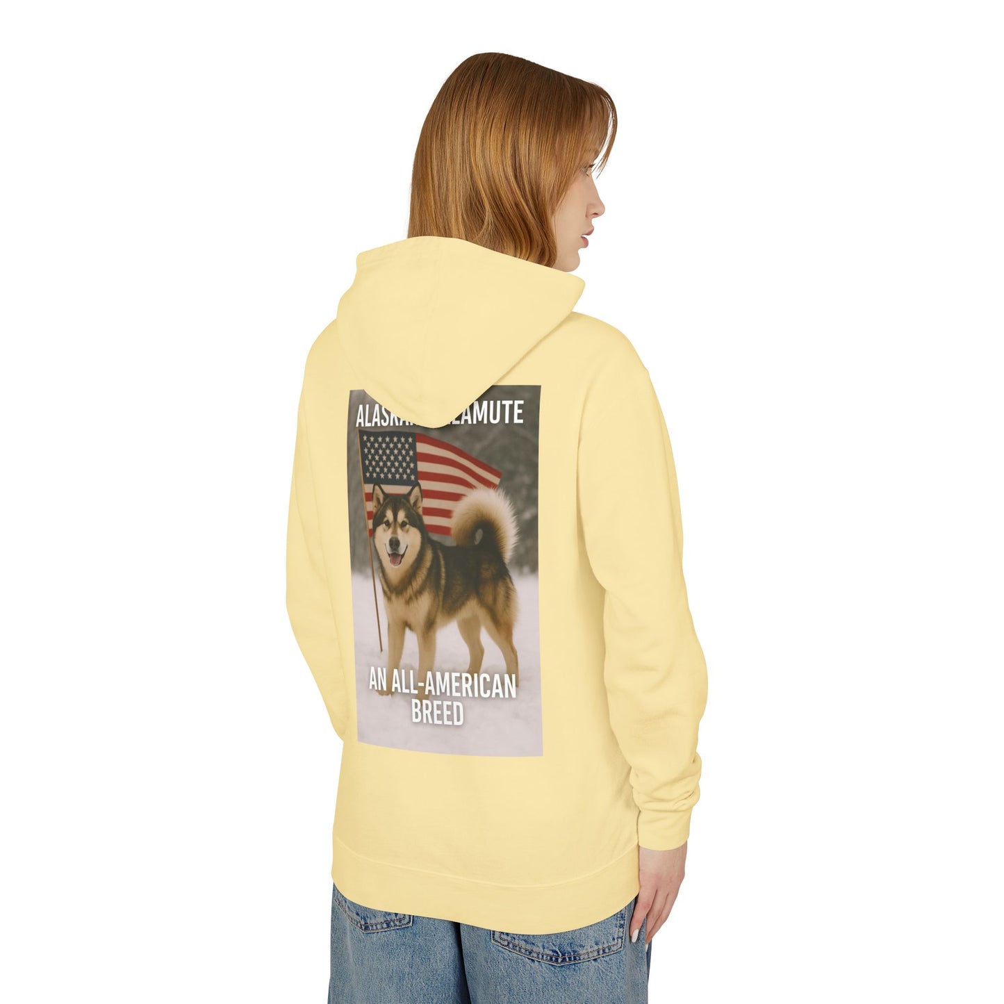 All-American Breed Unisex Lightweight Hoodie