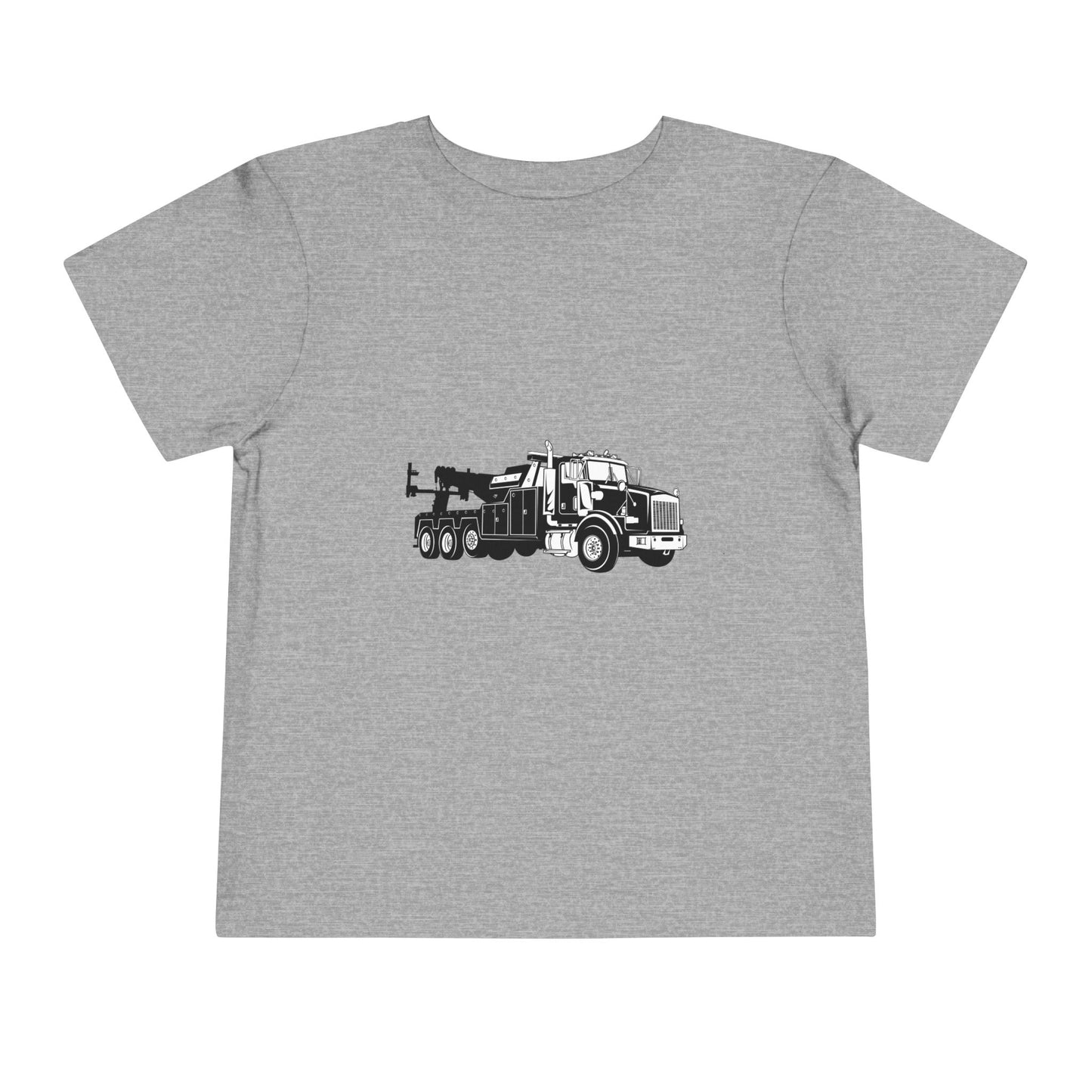 Heavy Tow Truck Toddler Unisex Short Sleeve Crewneck Tee
