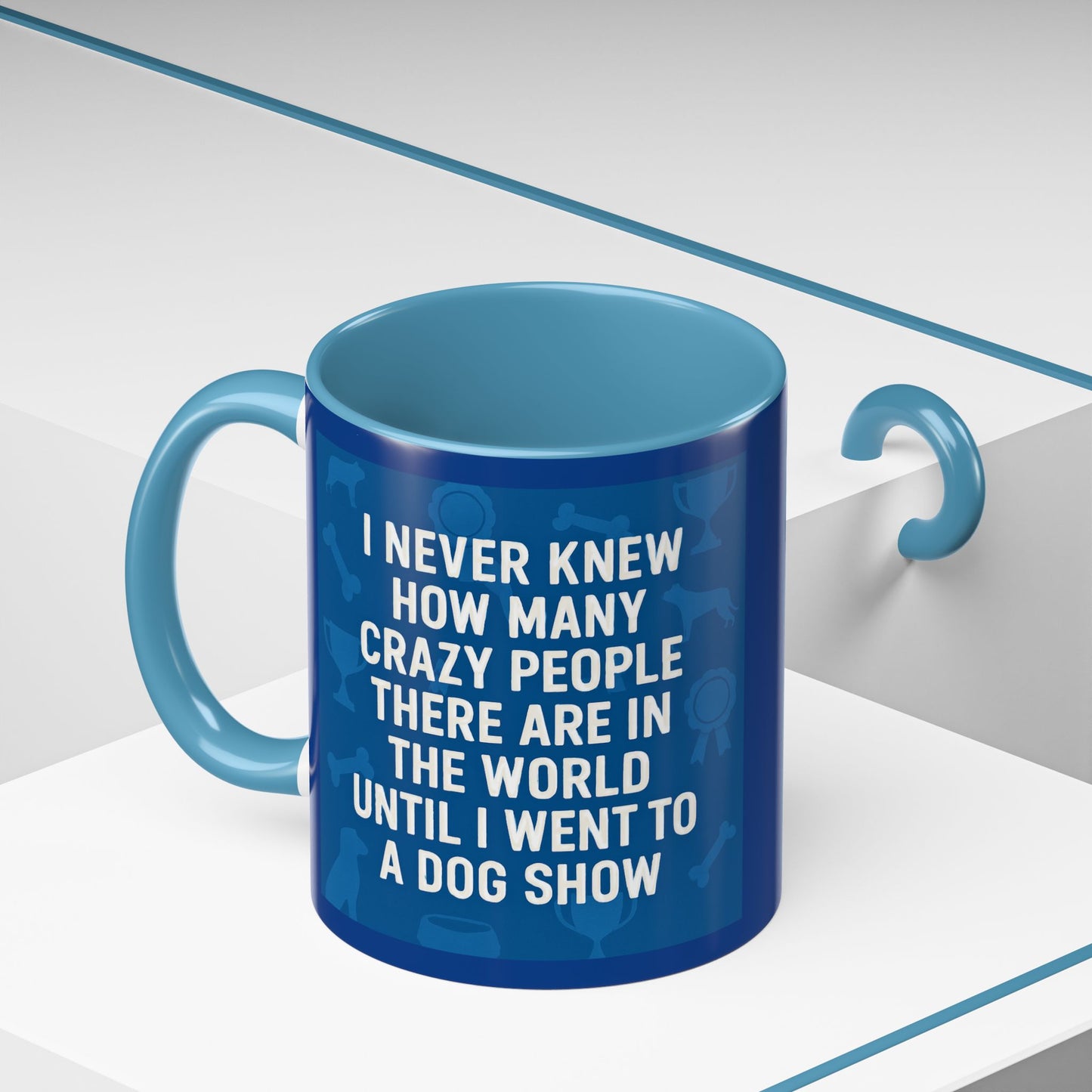 Never Knew 2-Tone Coffee Mug