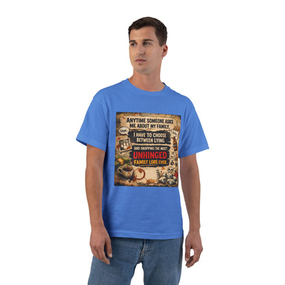 Unhinged Family Men's Short-Sleeve Crewneck Tee