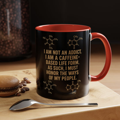 Not An Addict 2-Tone Coffee Mug