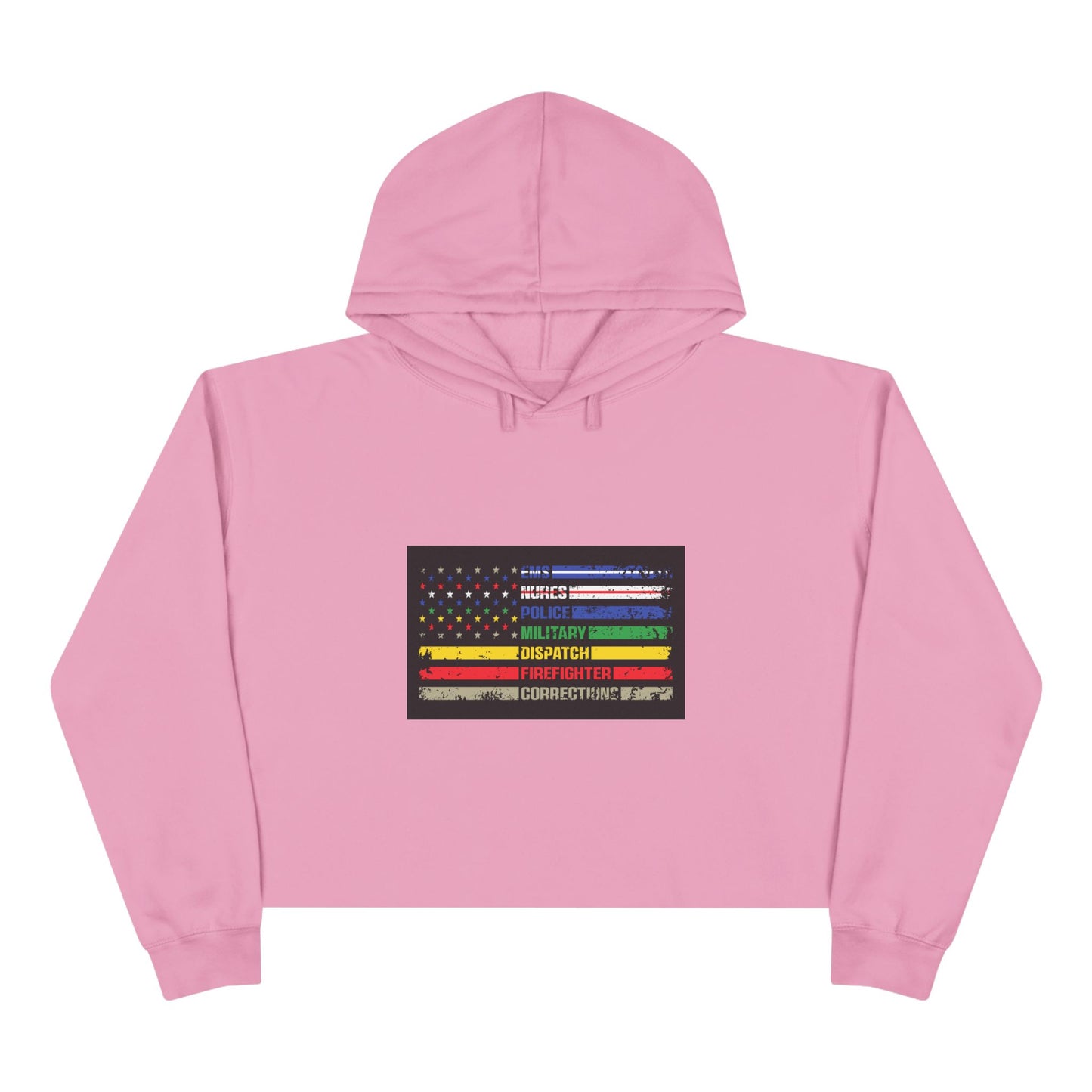 First Responder Women's Crop Hoodie
