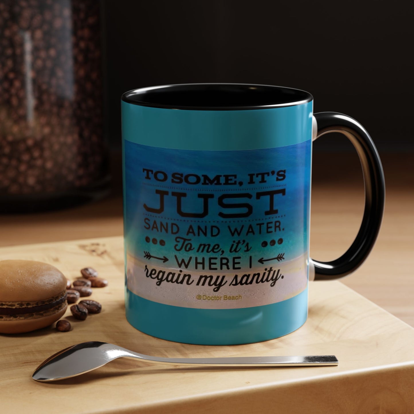 Dr. Beach 2-Tone Coffee Mug