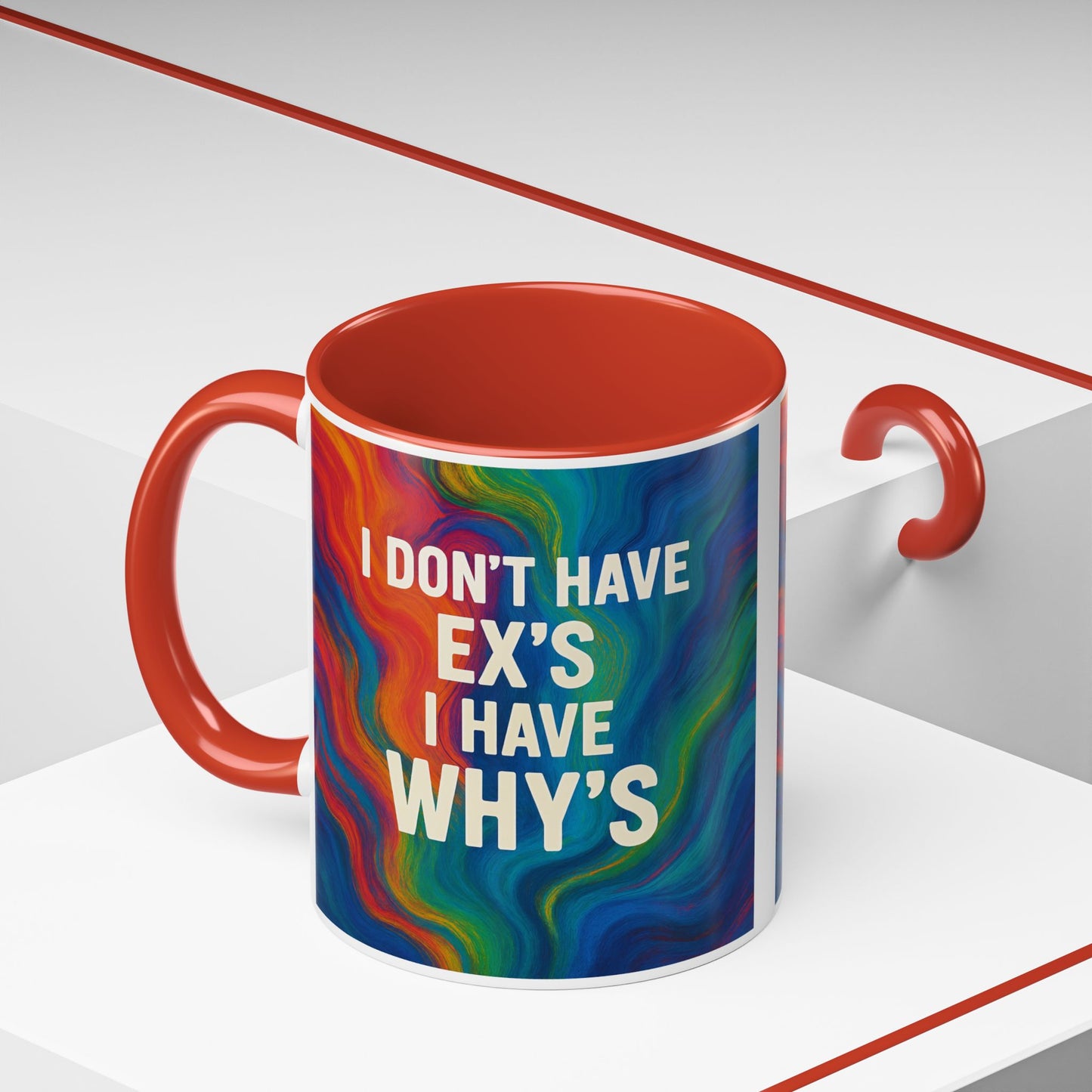 X's And Y's 2-Tone Coffee Mug