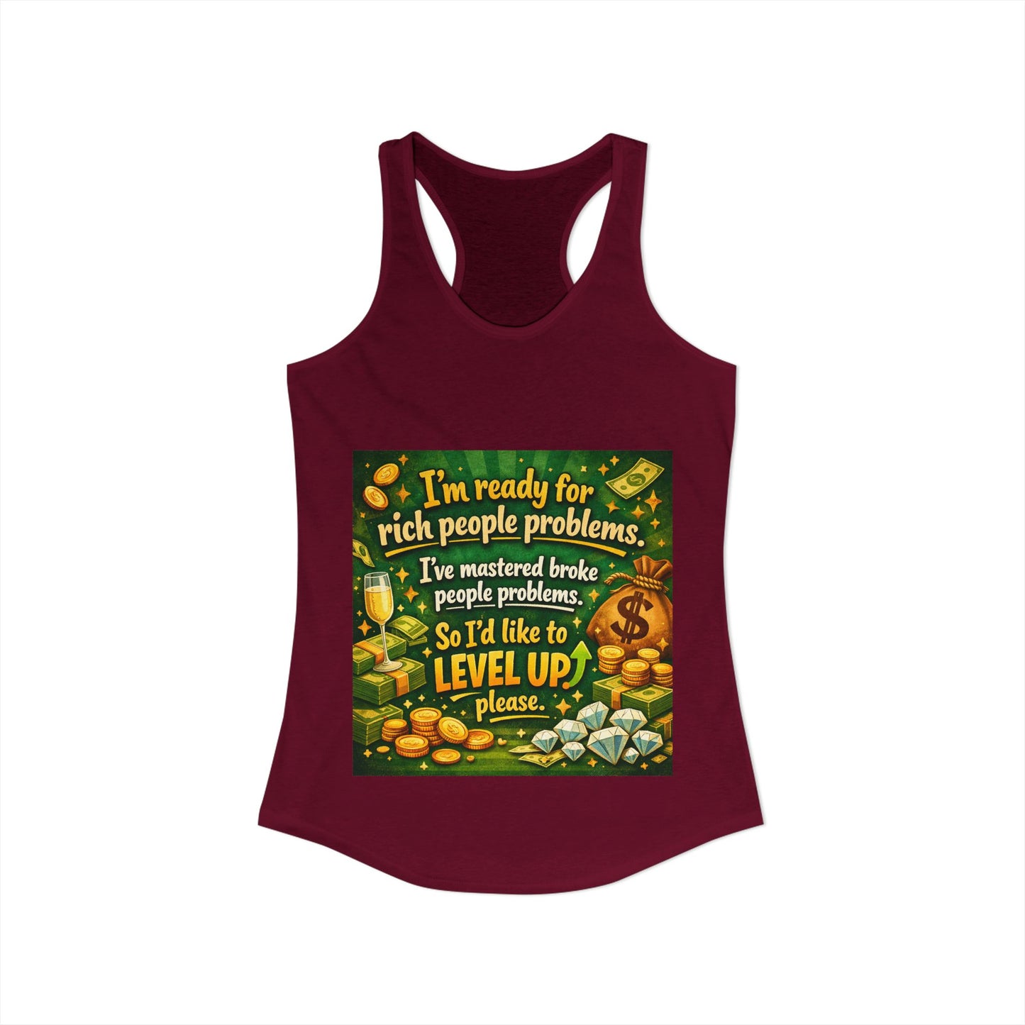 Level Up Women's Racerback Tank