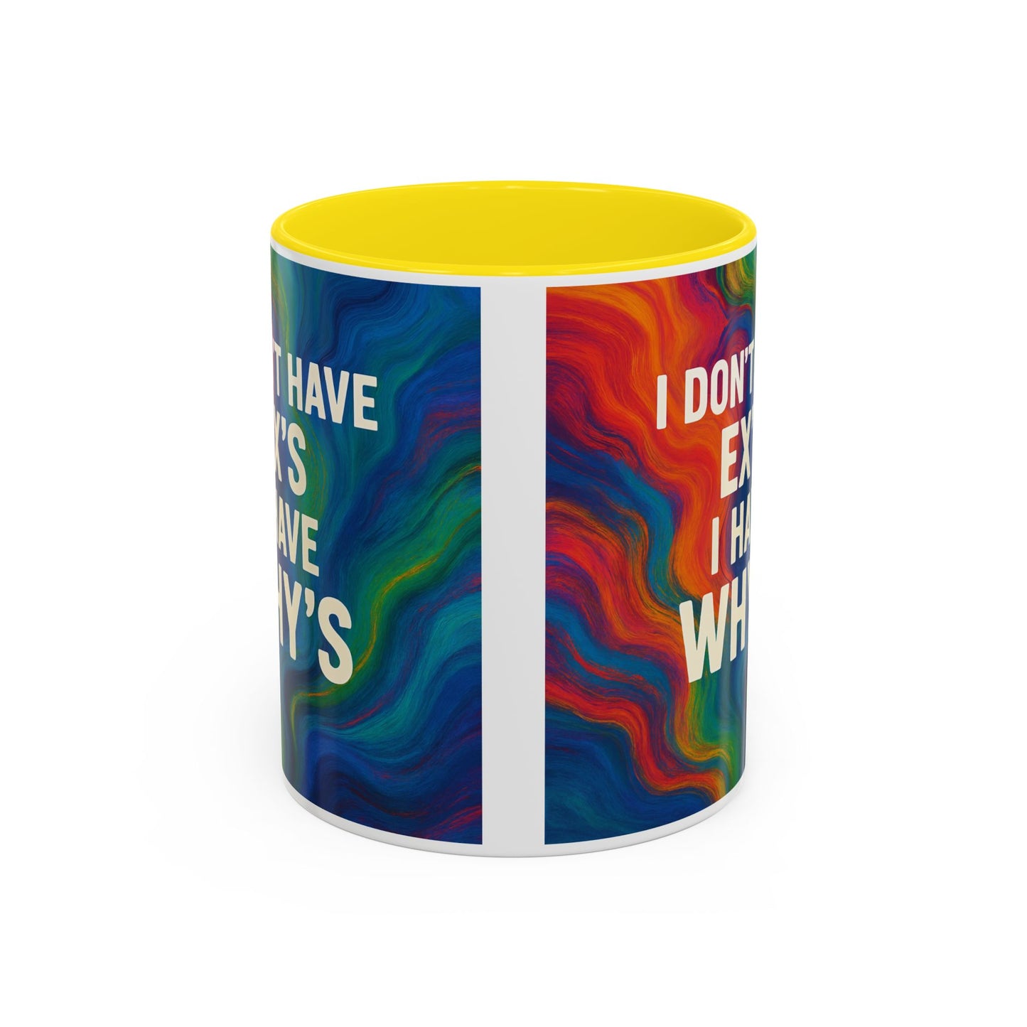 X's And Y's 2-Tone Coffee Mug