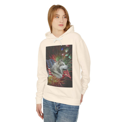 American Malamute Unisex Lightweight Hoodie