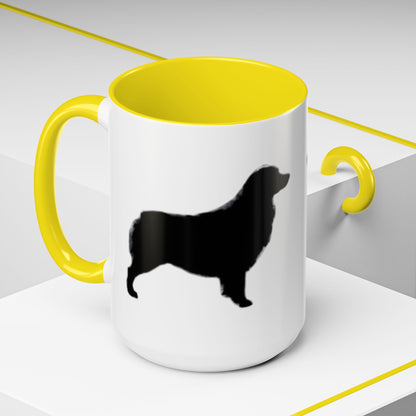 Aussie Silhouette 2-Tone Coffee Mug