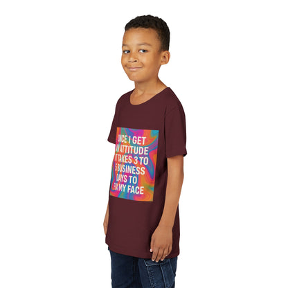 Fix My Face Youth Unisex Short Sleeve Crewneck Tee