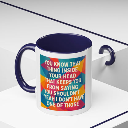 No Filter 2-Tone Coffee Mug