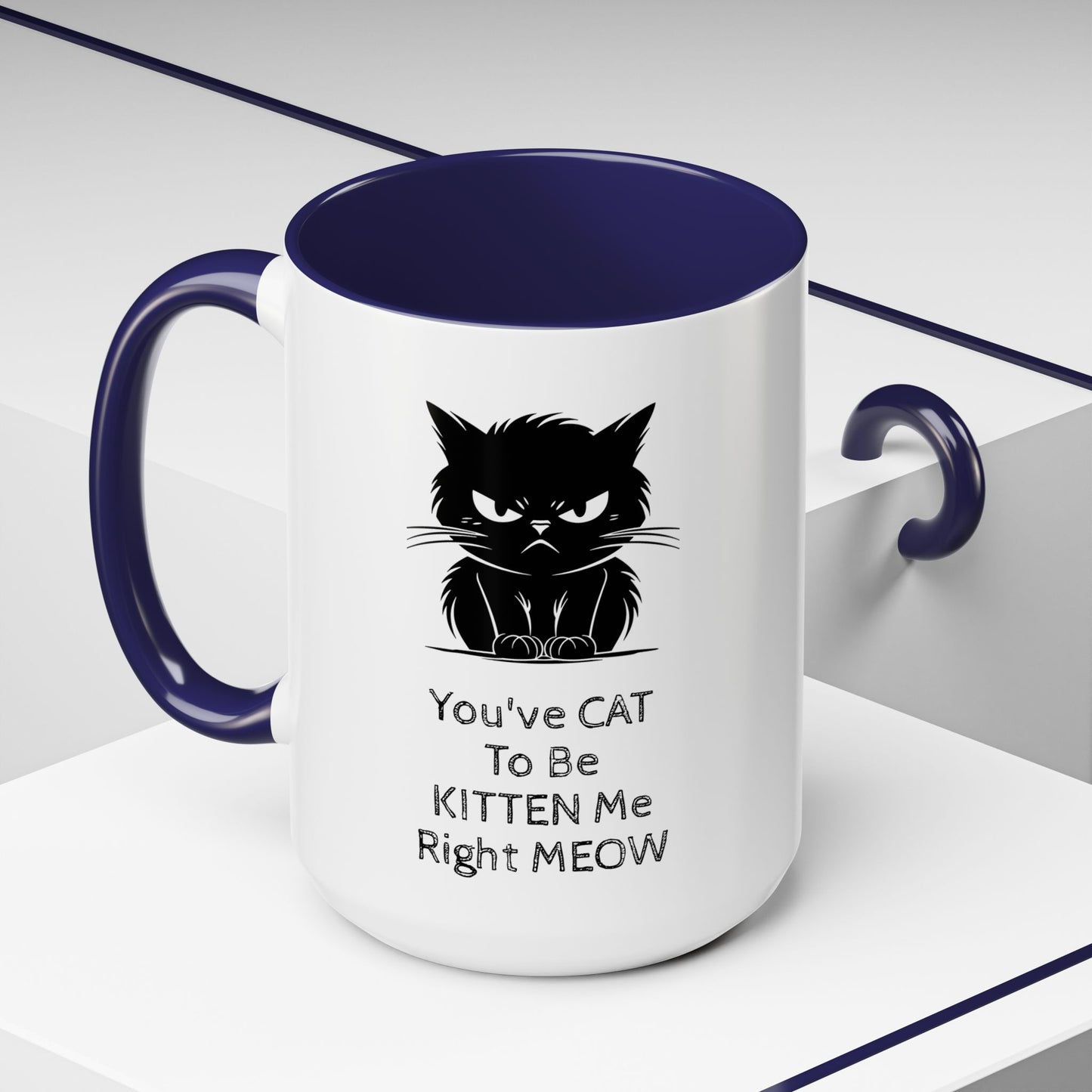 KITTEN Me 2-Tone Coffee Mug
