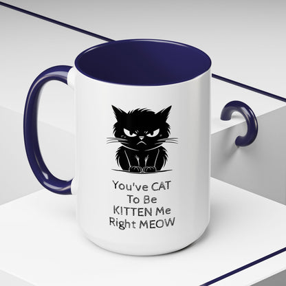 KITTEN Me 2-Tone Coffee Mug