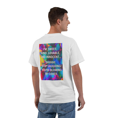 Blowing My Cover Men's Short-Sleeve Crewneck Tee