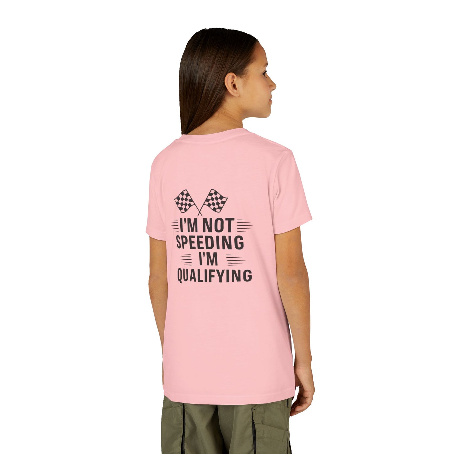 I'm Qualifying Youth Unisex Short Sleeve Crewneck Tee
