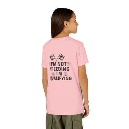 I'm Qualifying Youth Unisex Short Sleeve Crewneck Tee