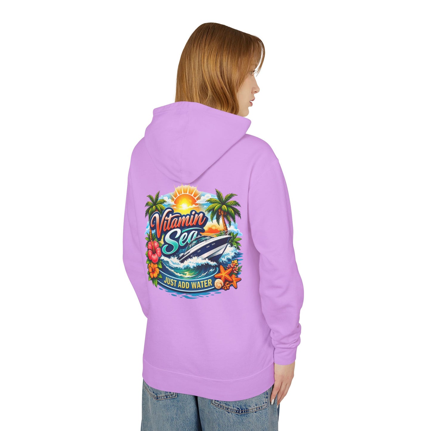 Vitamin Sea Unisex Lightweight Hoodie