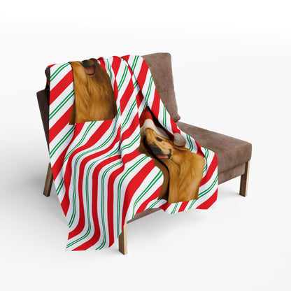 Santa Paws Golden Arctic Fleece Blanket