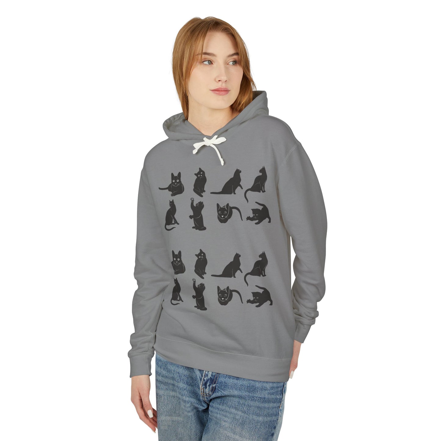 Cats Unisex Lightweight Hoodie