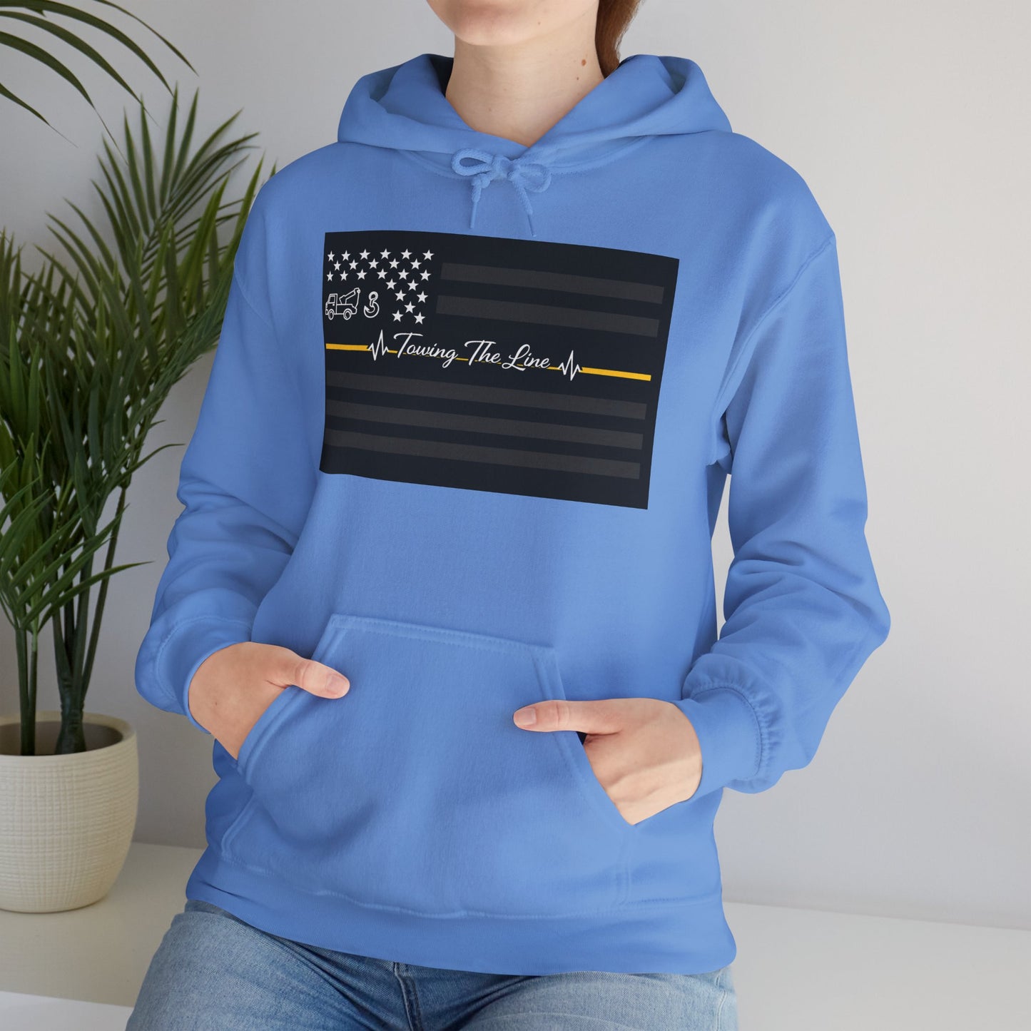 Thin Yellow Line Unisex Hoodie