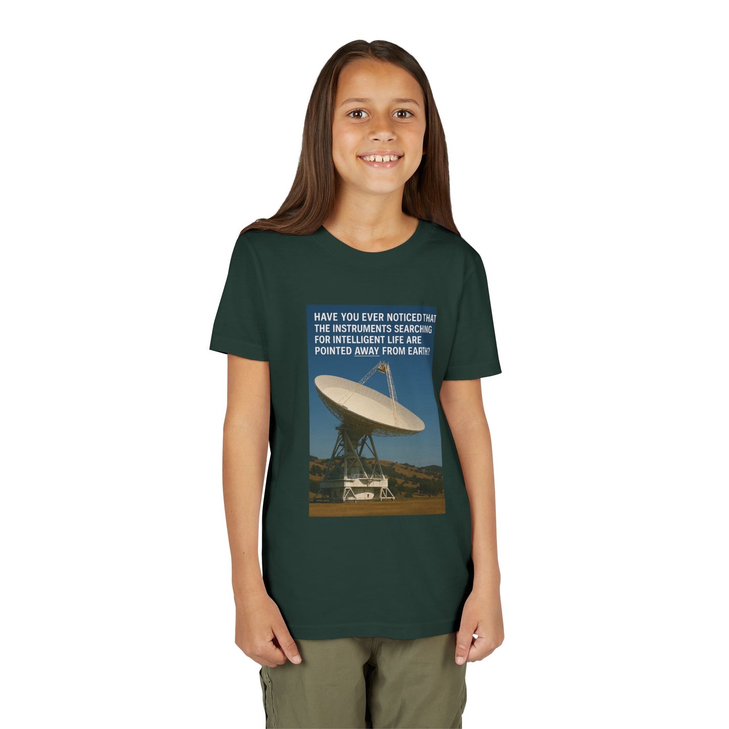 Intelligent Life Youth Unisex Short Sleeve Crewneck Tee