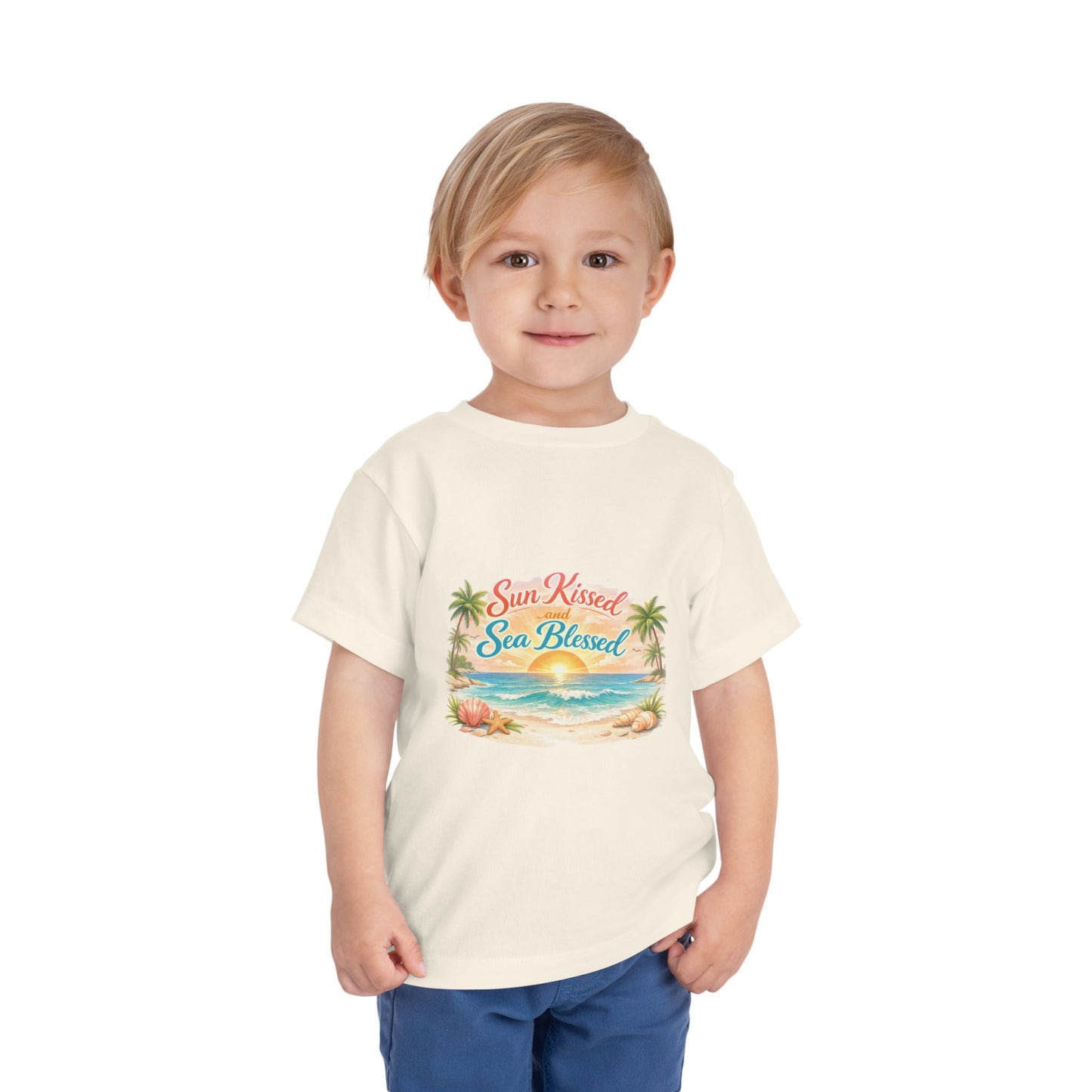 Sun Kissed Toddler Unisex Short Sleeve Crewneck Tee