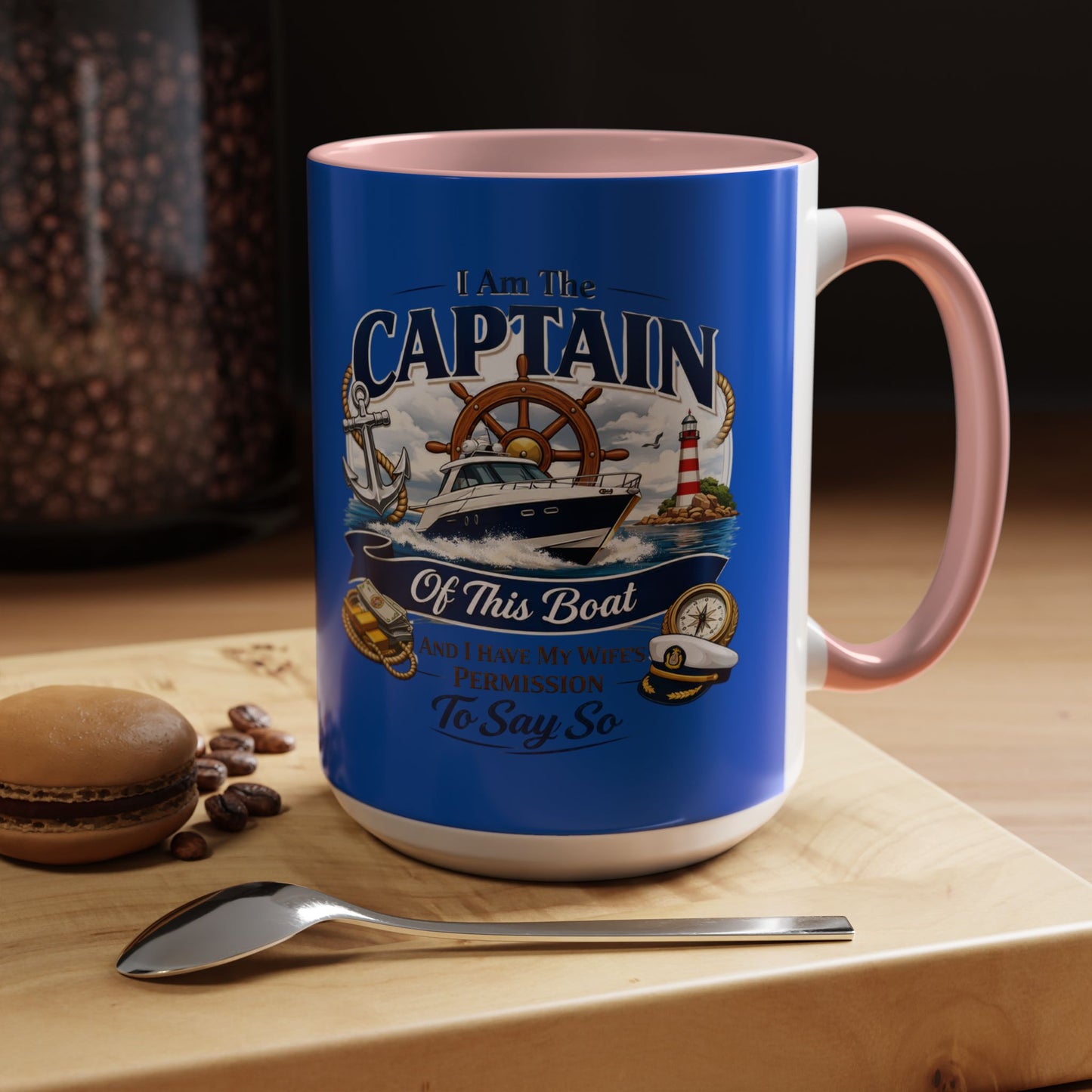 Captain 2-Tone Coffee Mug