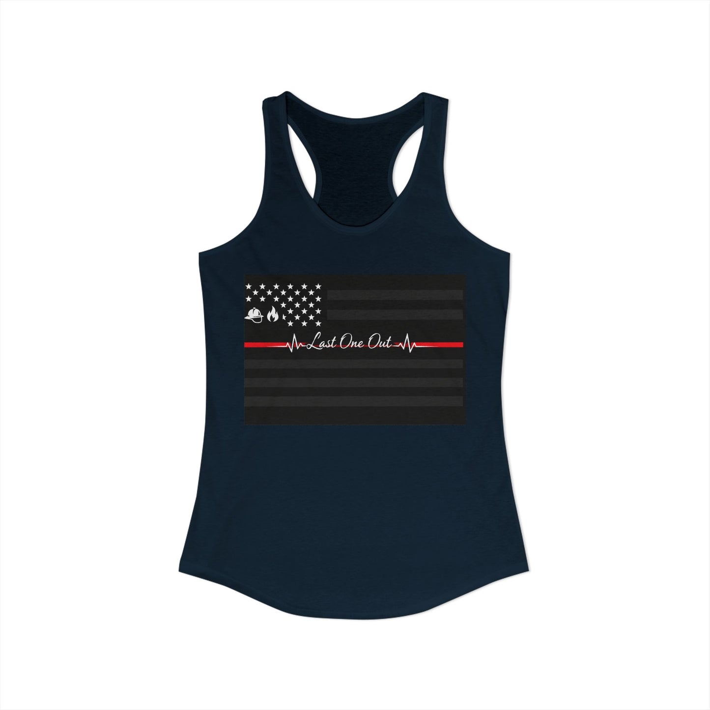Thin Red Line Women's Racerback Tank