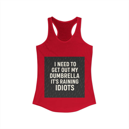 Dumbrella Women's Racerback Tank
