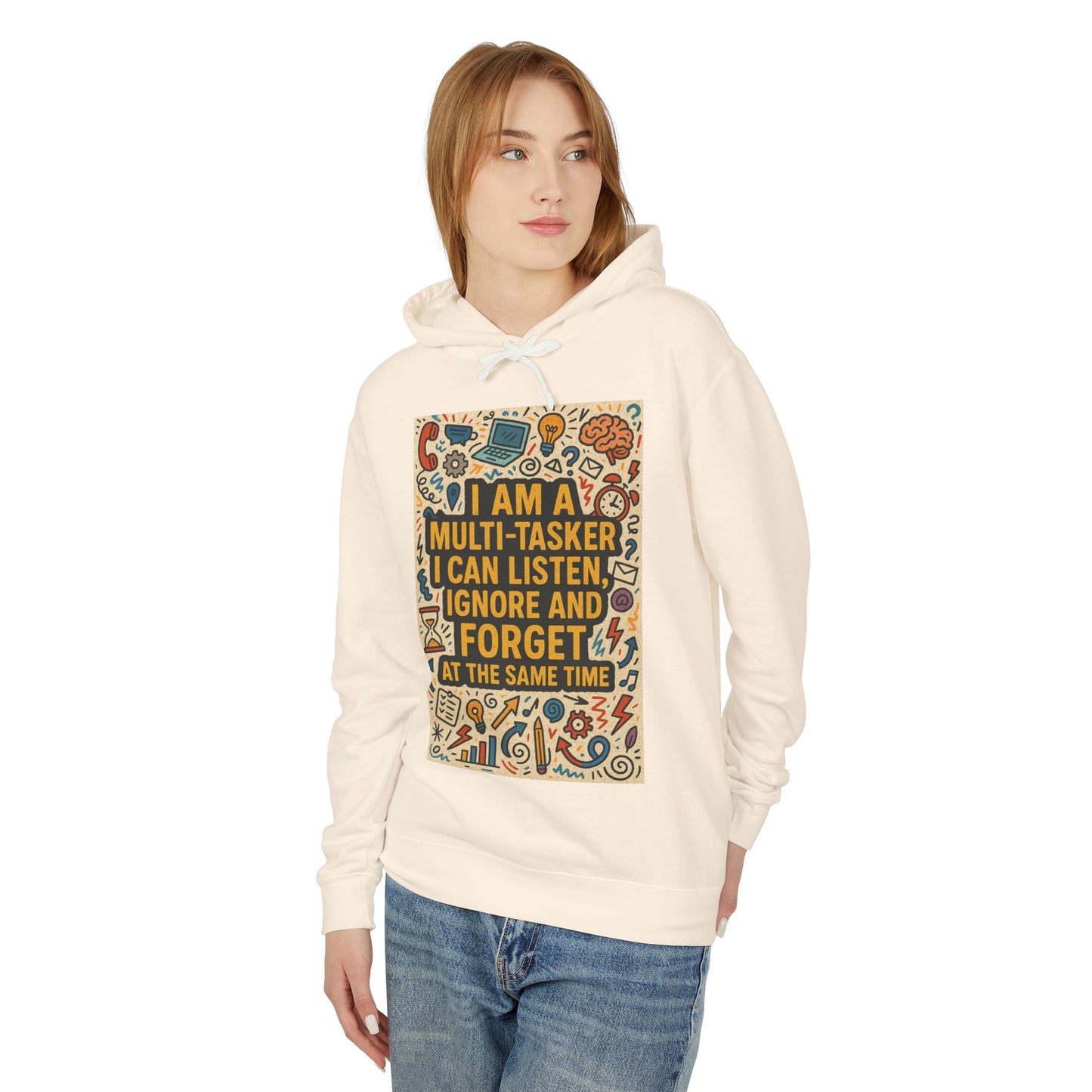 Multi-Tasker Unisex Lightweight Hoodie
