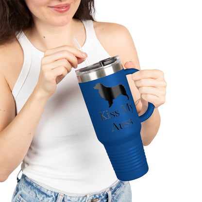 Kiss My Auss Insulated Travel Mug