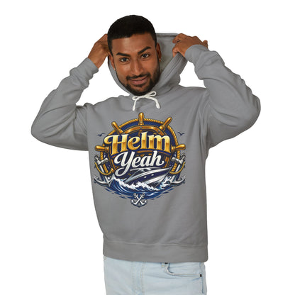 Helm Yeah Unisex Lightweight Hoodie