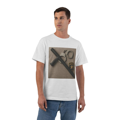 Law Enforcement Appreciation Men's Short-Sleeve Crewneck Tee