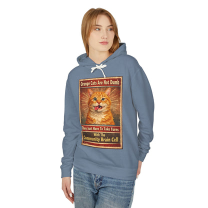 Community Brain Cell Unisex Lightweight Hoodie