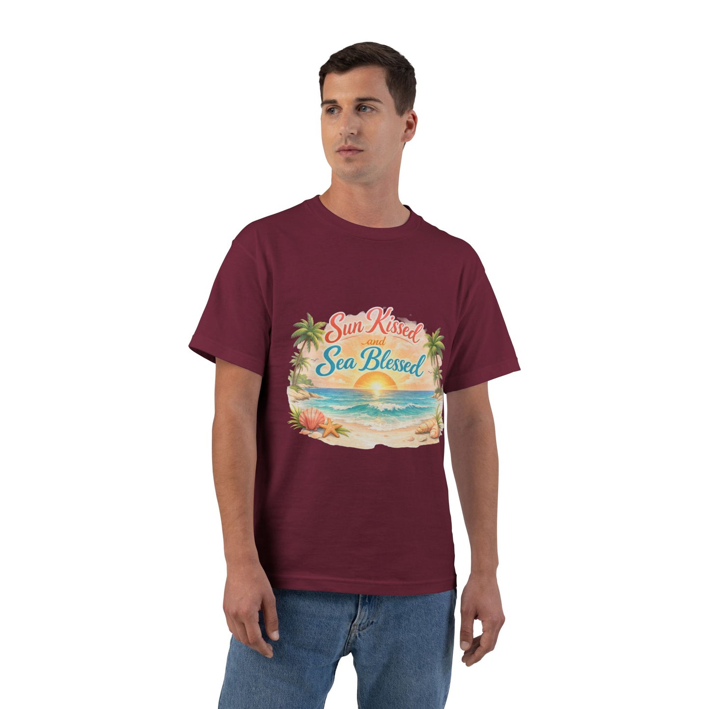 Sun Kissed Men's Short-Sleeve Crewneck Tee
