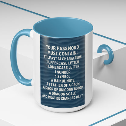 Password 2-Tone Coffee Mug