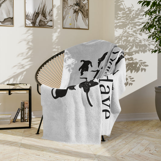 Cat Minions Velveteen Microfiber Blanket