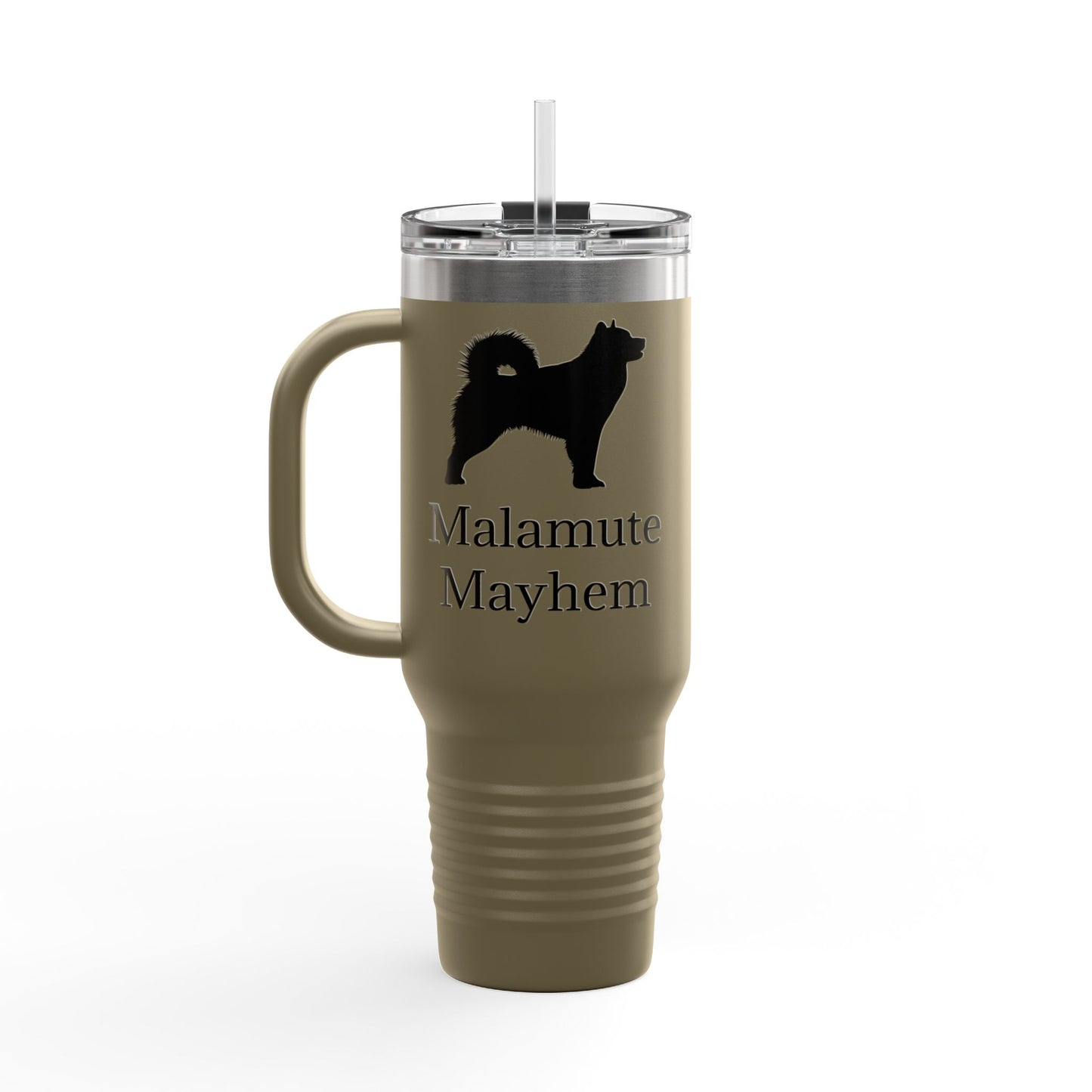 Malamute Mayhem Insulated Travel Mug