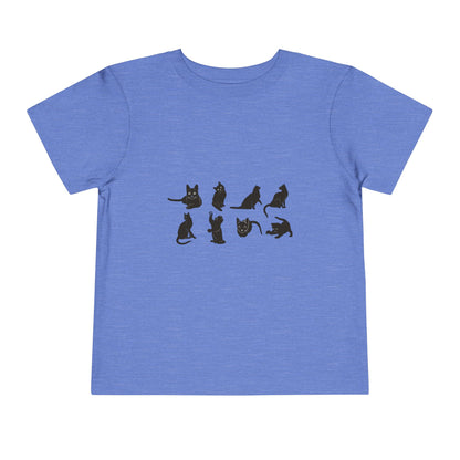 Cats Toddler Unisex Short Sleeve Crewneck Tee
