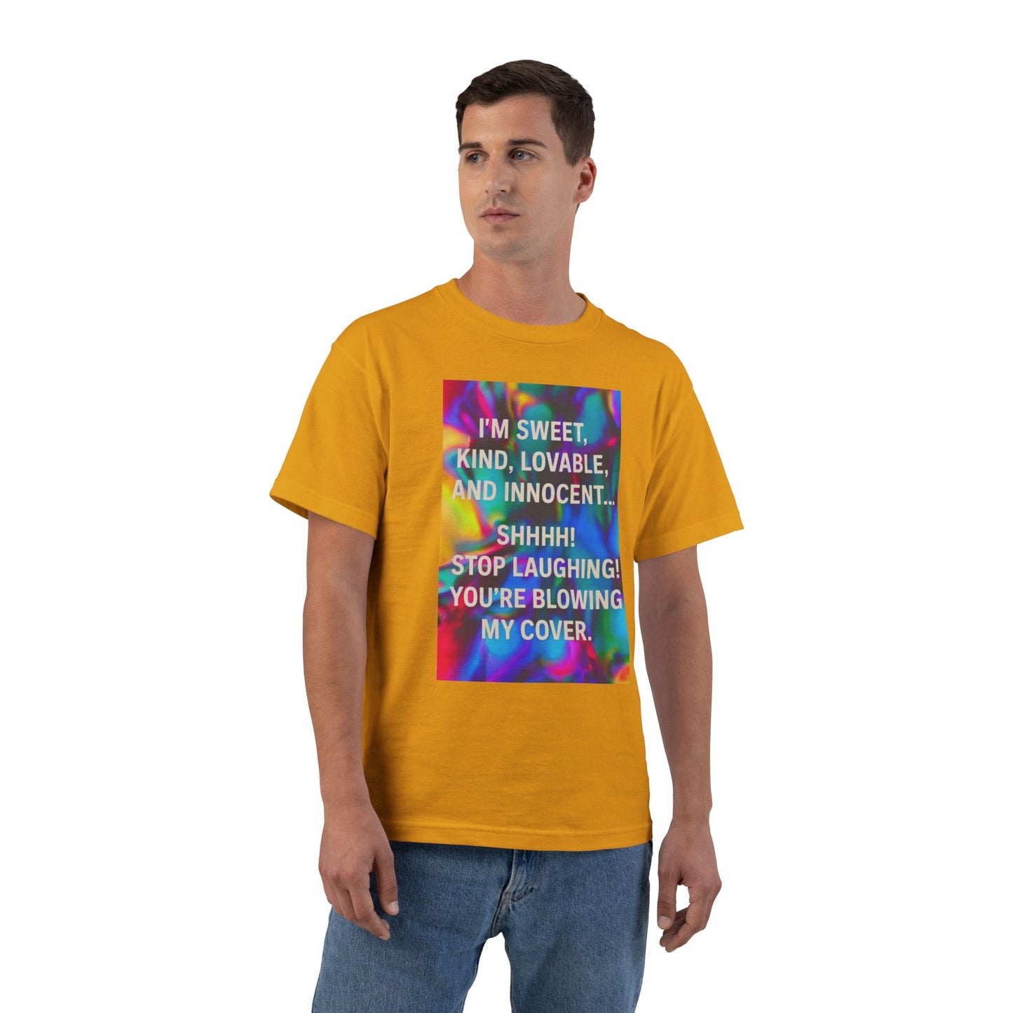 Blowing My Cover Men's Short-Sleeve Crewneck Tee