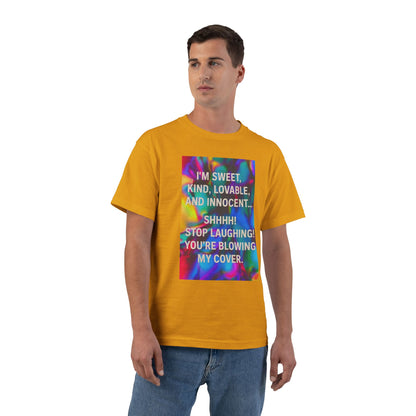 Blowing My Cover Men's Short-Sleeve Crewneck Tee