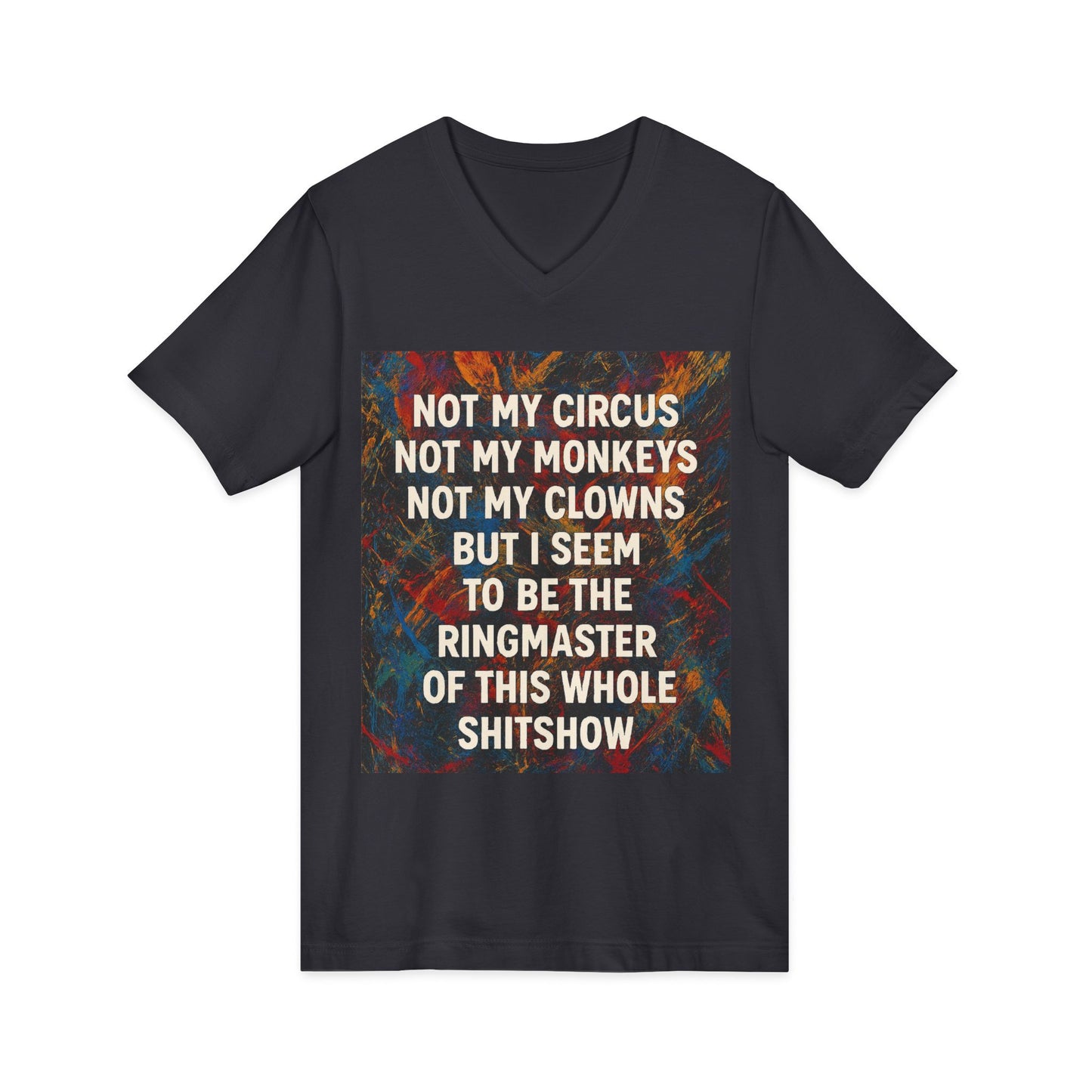 Ringmaster Unisex Short Sleeve V-Neck Tee