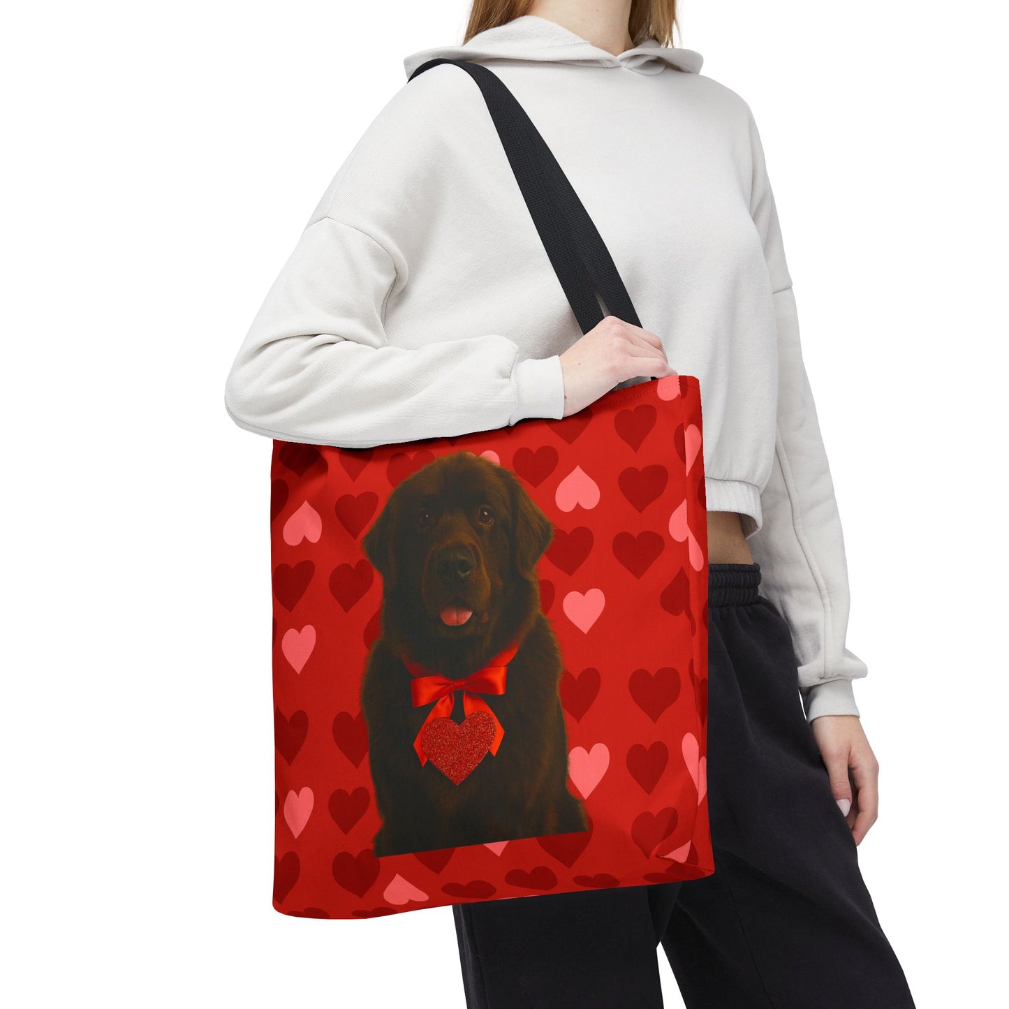 Cupid's Companion Newfie Tote Bag