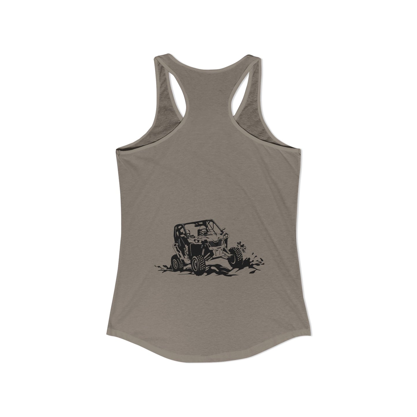 Slingin' Mud Side By Side Women's Racerback Tank