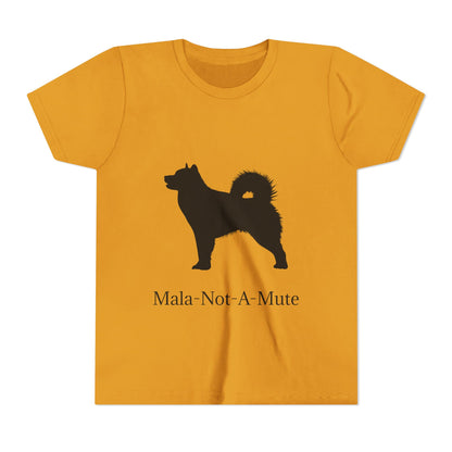 Mala-Not-A-Mute Youth Unisex Short Sleeve Crewneck Tee