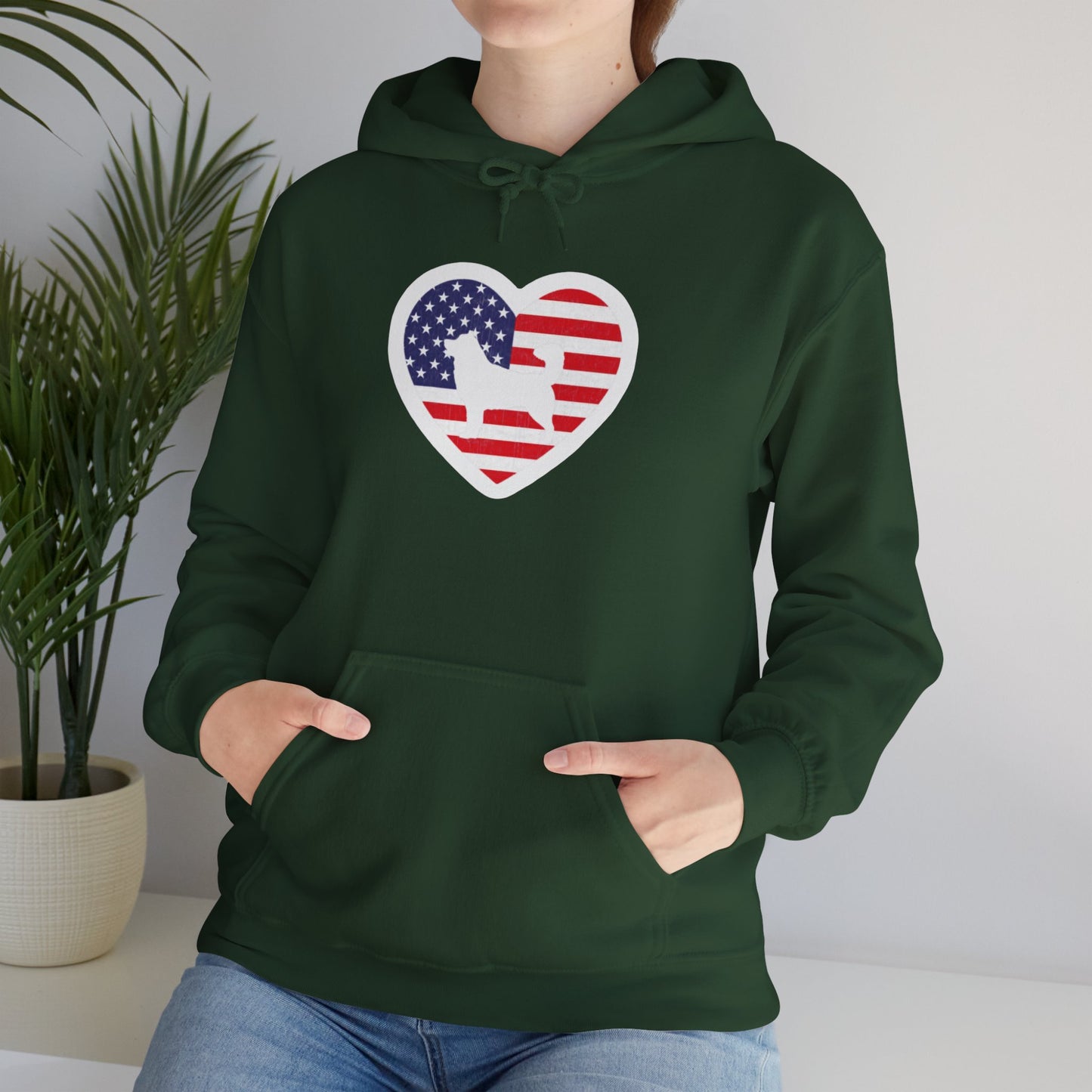 Malamute Flag Unisex Hoodie