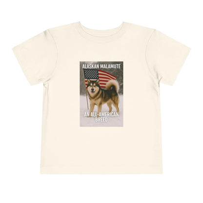 All-American Breed Toddler Unisex Short Sleeve Crewneck Tee