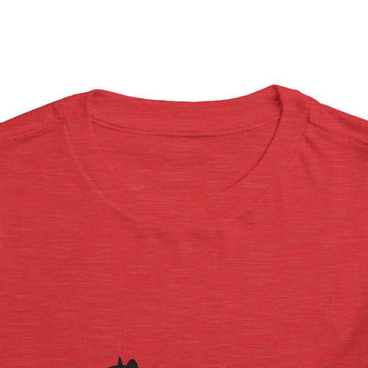 Malamute Silhouette Toddler Unisex Short Sleeve Crewneck Tee