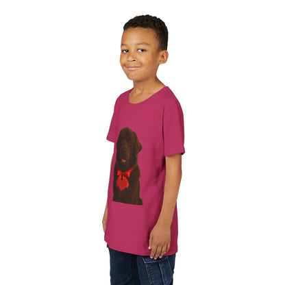 Cupid's Companion Newfie Youth Unisex Short Sleeve Crewneck Tee